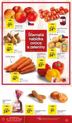 akční leták Tesco 20.12.2023-24.12.2023