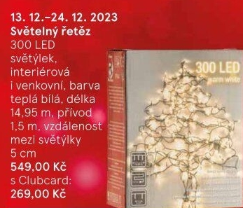 LED světelný řetěz