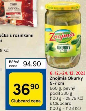 Okurky Znojmia