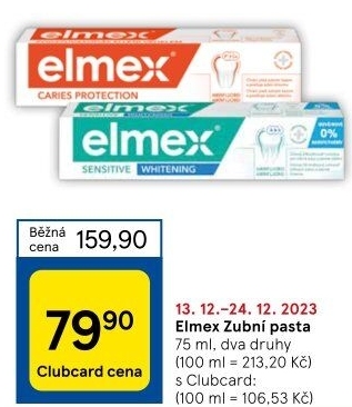Pasty na zuby Elmex
