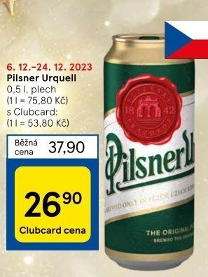 Pivo Pilsner Urquell