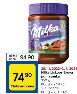 Pomazánka Milka