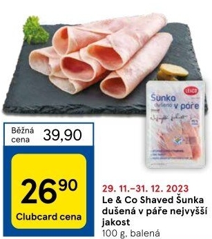 Šunka dušená nejvyšší jakosti LE&amp