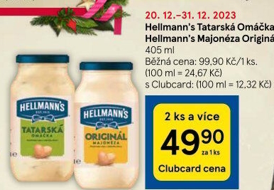 Tatarská omáčka Hellmann'