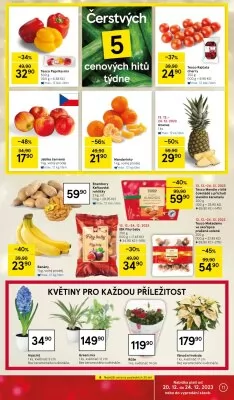 akční leták Tesco 20.12.2023-24.12.2023
