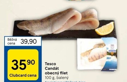 Candát obecný filety Tesco