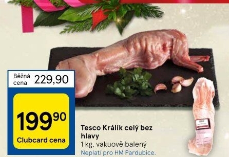 Králík Tesco