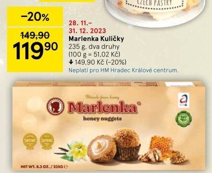Kuličky Marlenka
