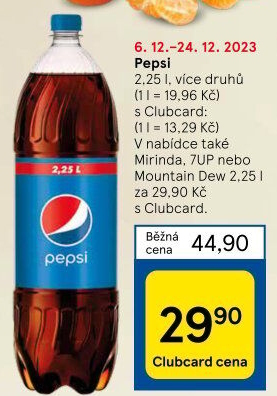 Limonáda Pepsi