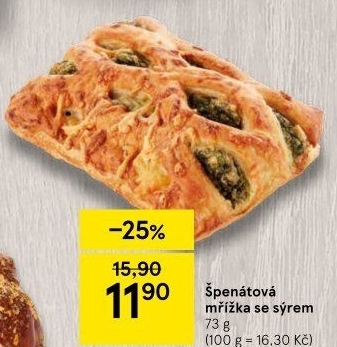 Mřížka se slanou náplní