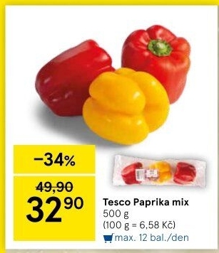 Paprika mix Tesco