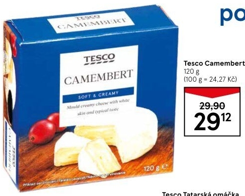 Sýr Camembert Tesco