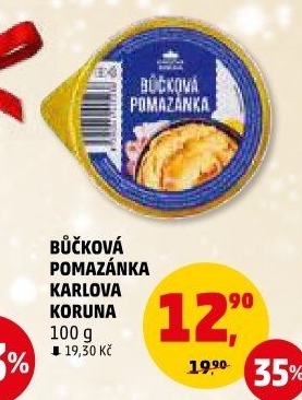 Bůčková pomazánka Karlova Koruna