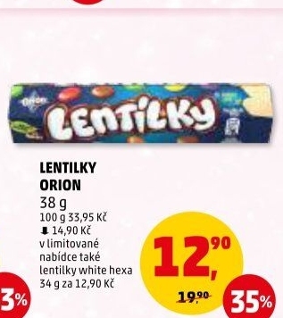 Lentilky Orion