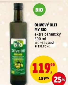Olivový olej extra panenský My BIO