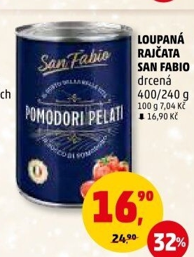 Rajčata loupaná San Fabio
