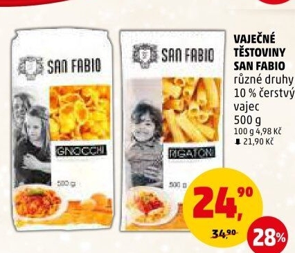 Těstoviny San Fabio