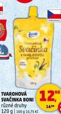 Tvarohová kapsička Svačinka Boni