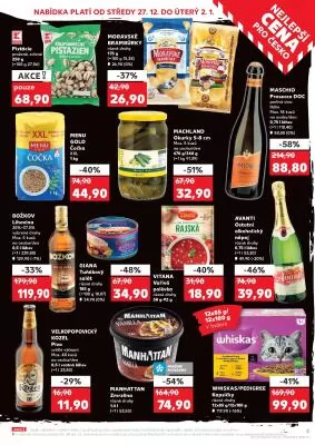 akční leták Kaufland 27.12.2023-2.1.2024