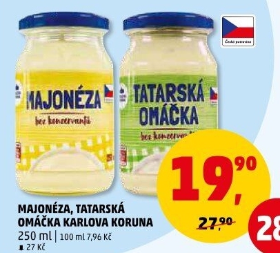 Majonéza Karlova Koruna