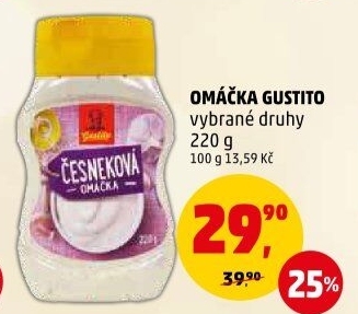 Omáčky Gustito