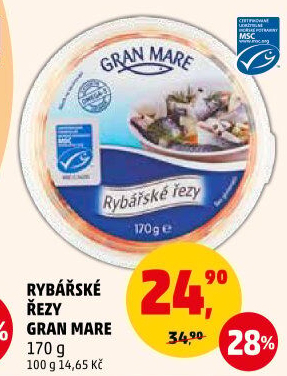 Řezy rybářské Gran Mare