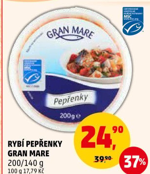 Rybí pepřenky Gran Mare