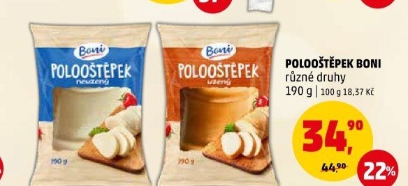 Sýr Polooštěpek Boni