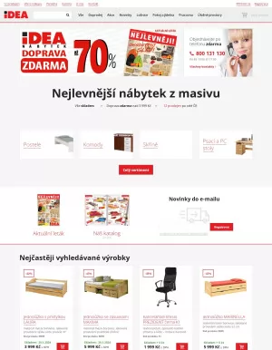akční leták IDEA nábytek 26.12.2023-1.1.2024