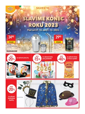 akční leták Globus 27.12.2023-31.12.2023