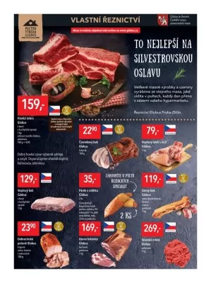 akční leták Globus 27.12.2023-31.12.2023