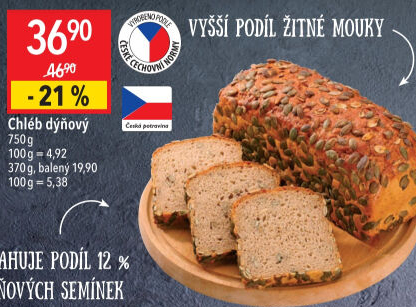 Chléb dýňový
