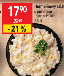 Hermelínový salát s juniorem