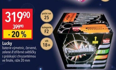 Ohňostroj Lucky Tarra