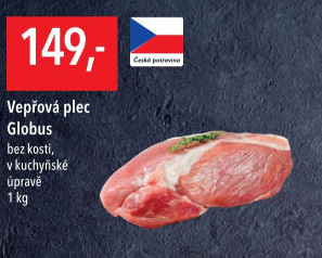 Vepřová plec bez kosti Globus