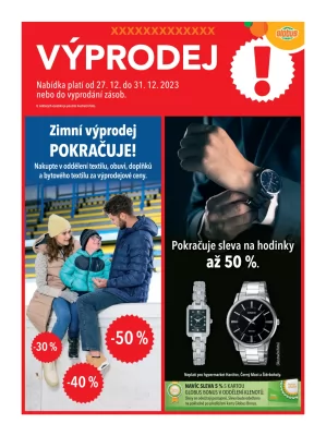 akční leták Globus 27.12.2023-31.12.2023