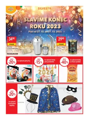 akční leták Globus 27.12.2023-31.12.2023