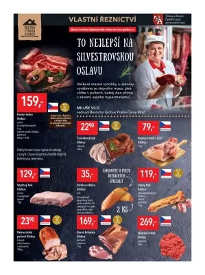 akční leták Globus 27.12.2023-31.12.2023