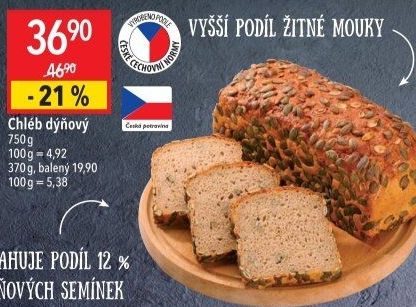Chléb dýňový