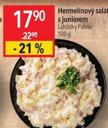Hermelínový salát s juniorem