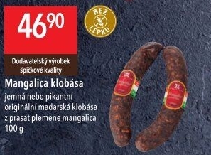Klobása Mangalica