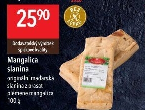 Slanina Mangalica
