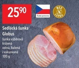 Šunka sedlácká výběrová Globus