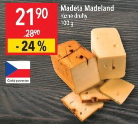 Sýr Madeland Madeta