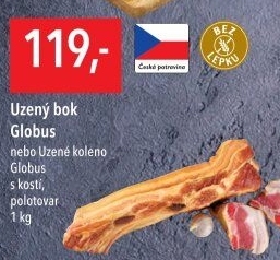 Uzený bok s kostí Globus