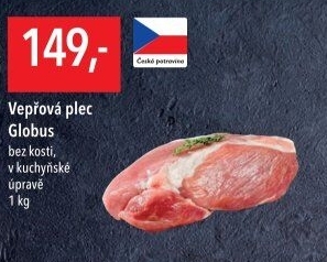 Vepřová plec bez kosti Globus