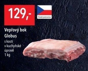 Vepřový bok s kostí Globus