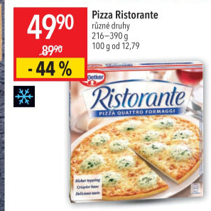 Pizza mražená Ristorante Dr. Oetker