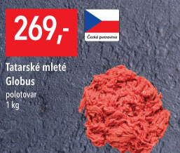 Tatarský biftek Globus