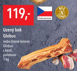 Uzený bok s kostí Globus